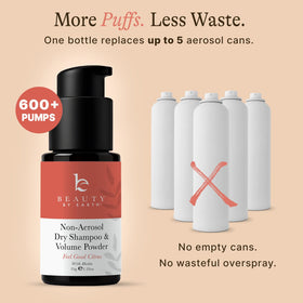 Beauty by Earth packed in a travel pouch illustrating portability and spill-free travel