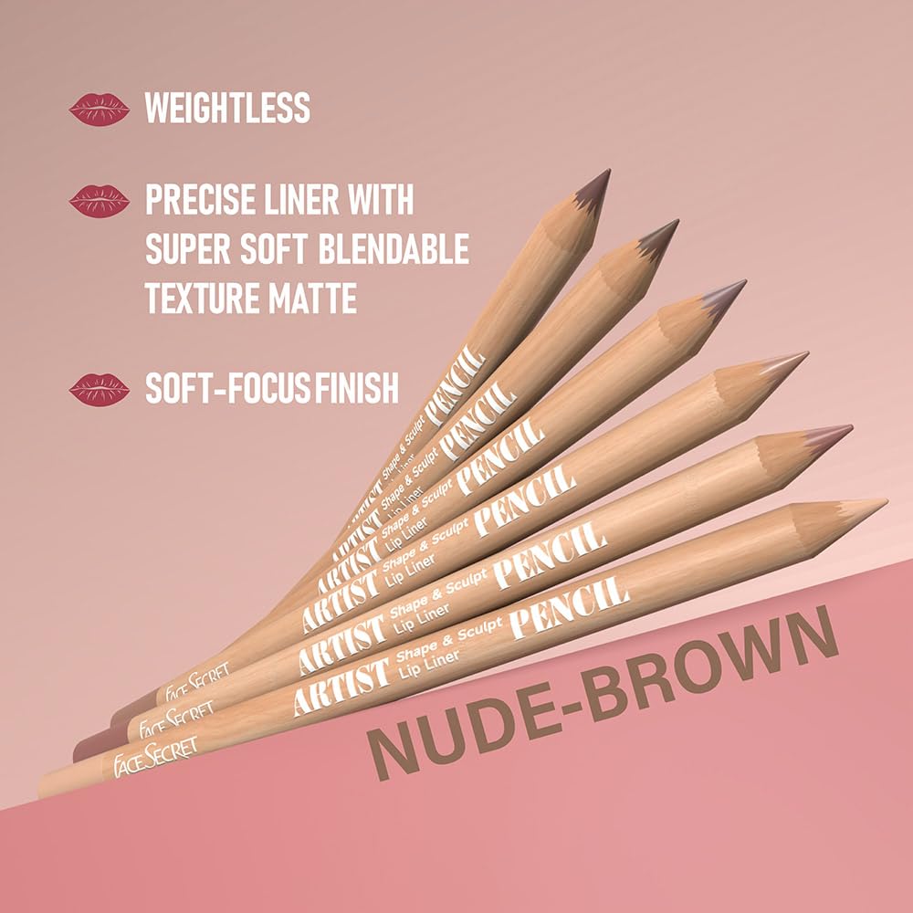 Beauty Glazed application on lips illustrating defined, long-lasting contour