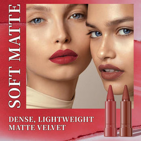 Beauty Glazed ombre lip application on model demonstrating blended fuller-looking lips