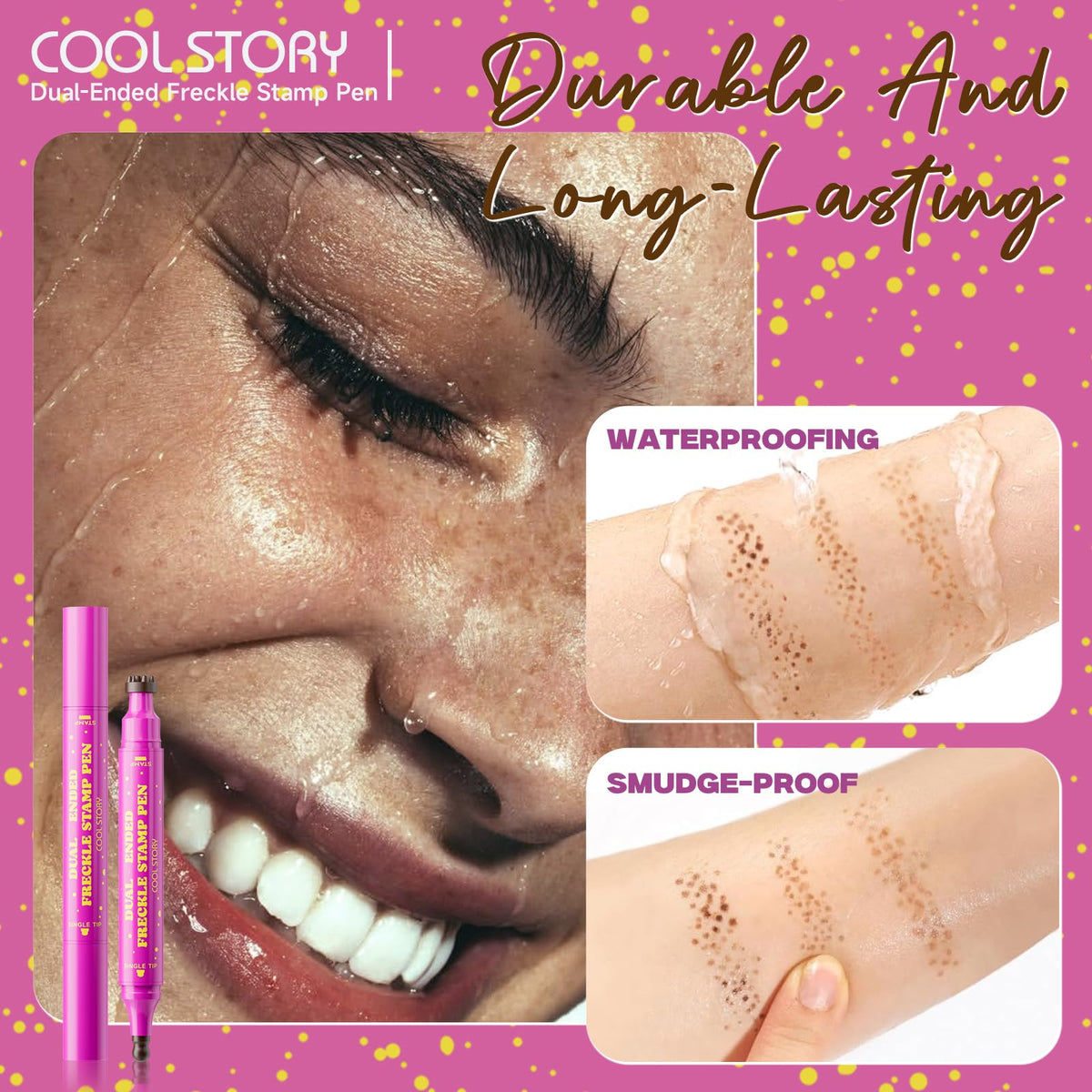 Beauty Glazed packaging back panel showing ingredients and cruelty-free badge