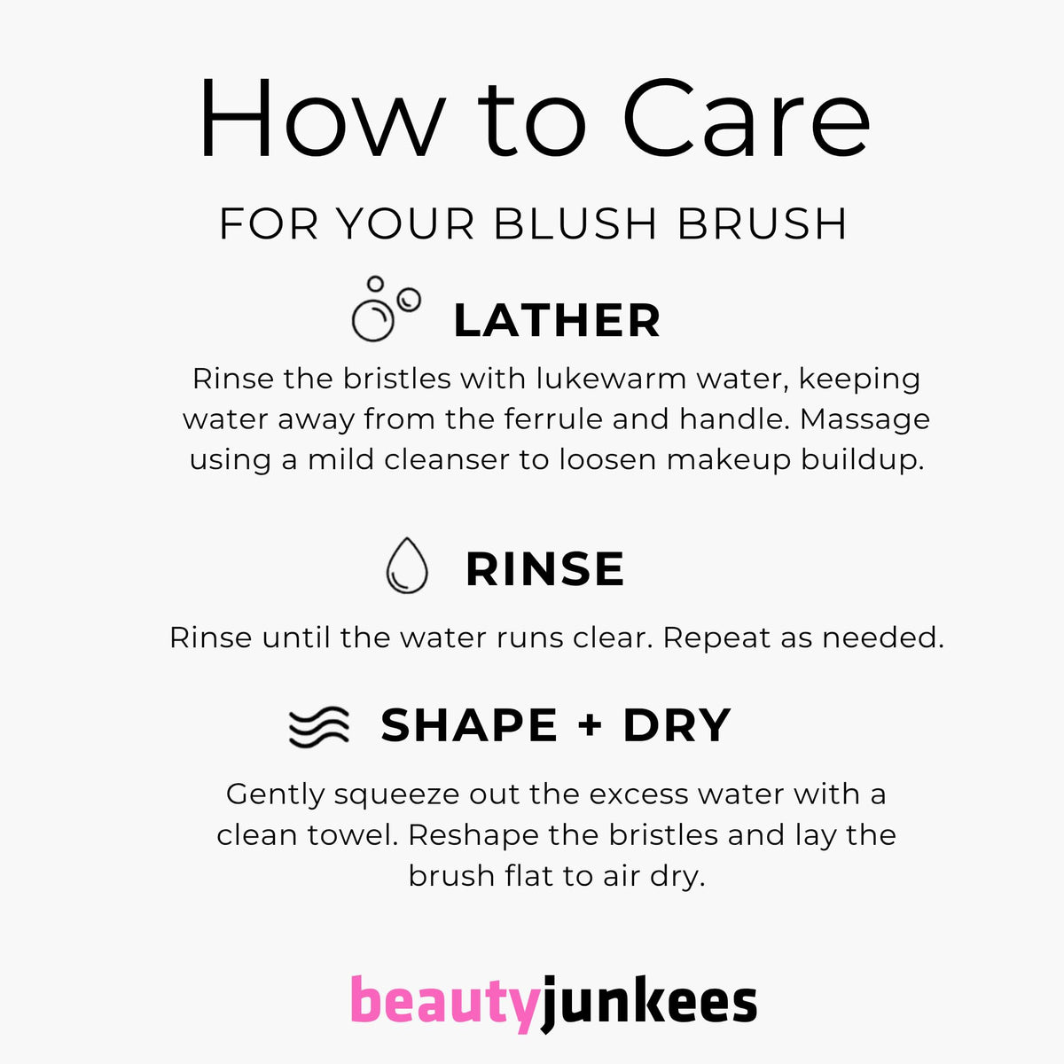 Beauty Junkees applying cream blush for controlled, buildable coverage