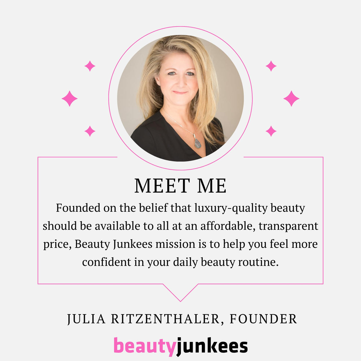 Beauty Junkees brush on vanity with makeup for everyday beauty routine