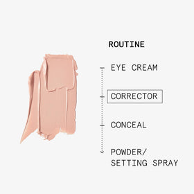 Beauty Pie before and after under-eye comparison showing reduced darkness and brightening