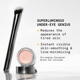 Beauty Pie product on vanity with accessories showing everyday use and polished look benefit