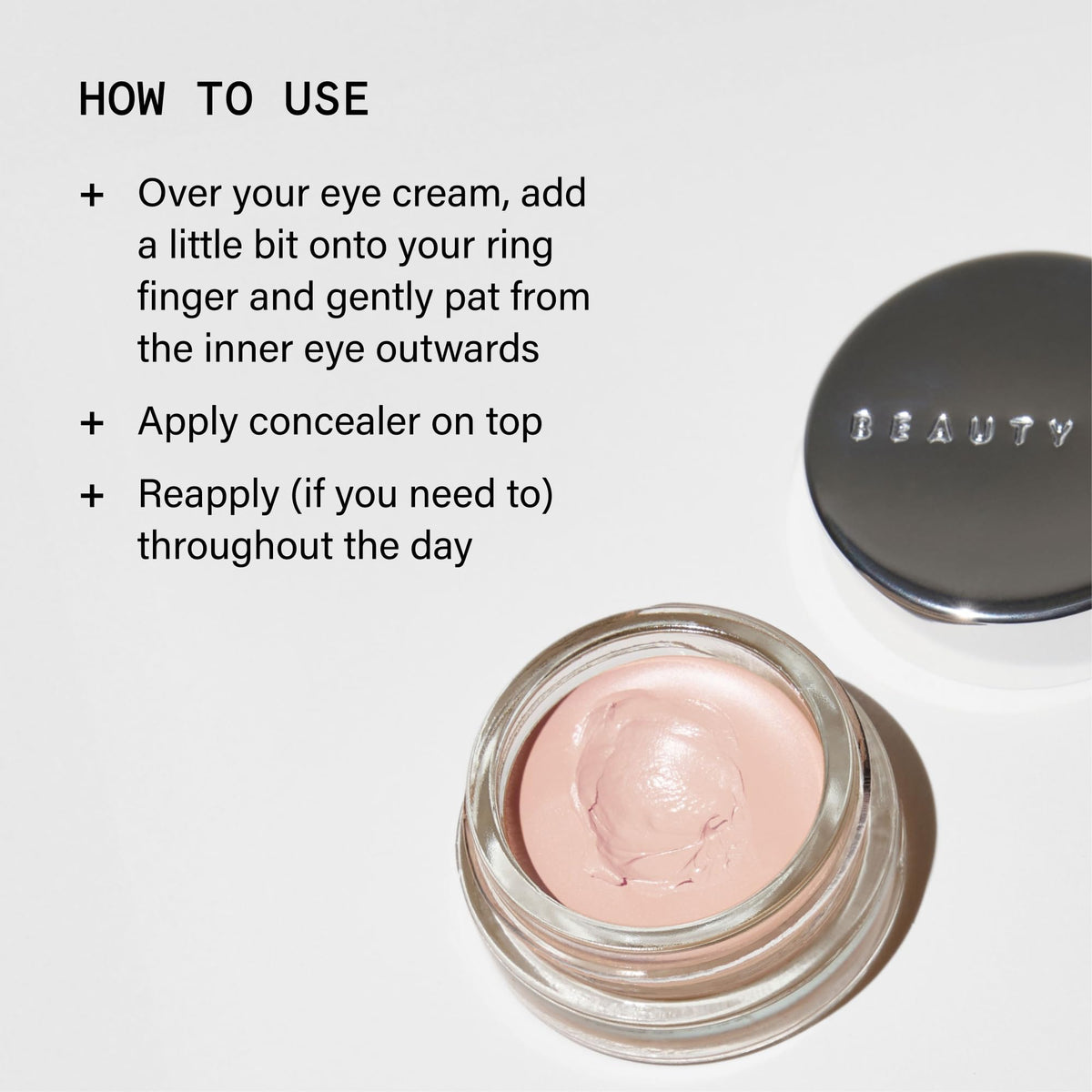 Beauty Pie swatch on hand showing blendability and natural coverage benefit