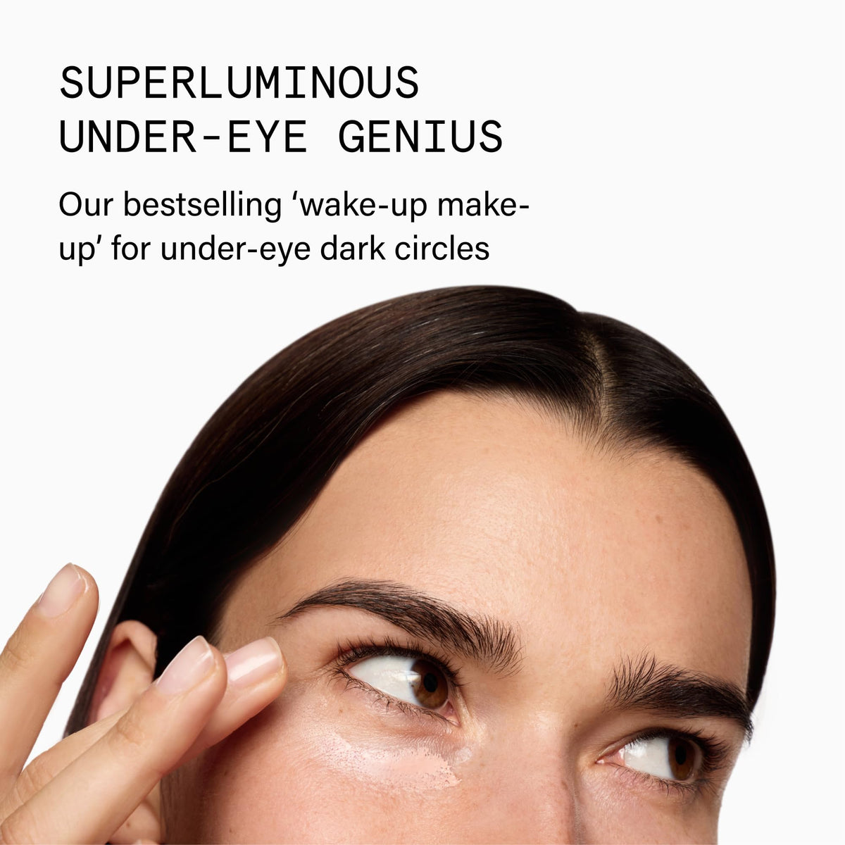 Beauty Pie open cap and applicator tip showing precise, mess-free application benefit