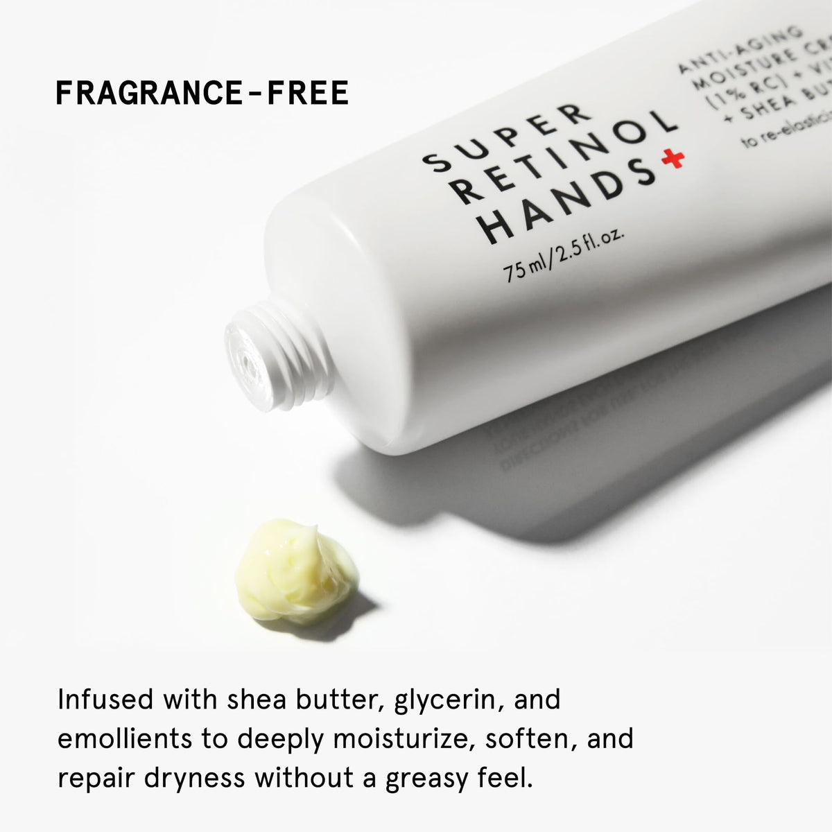 Beauty Pie hands before and after depiction showing improved tone and firmness
