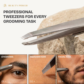 Beauty Power clippers detail highlighting stainless steel blades for clean cuts