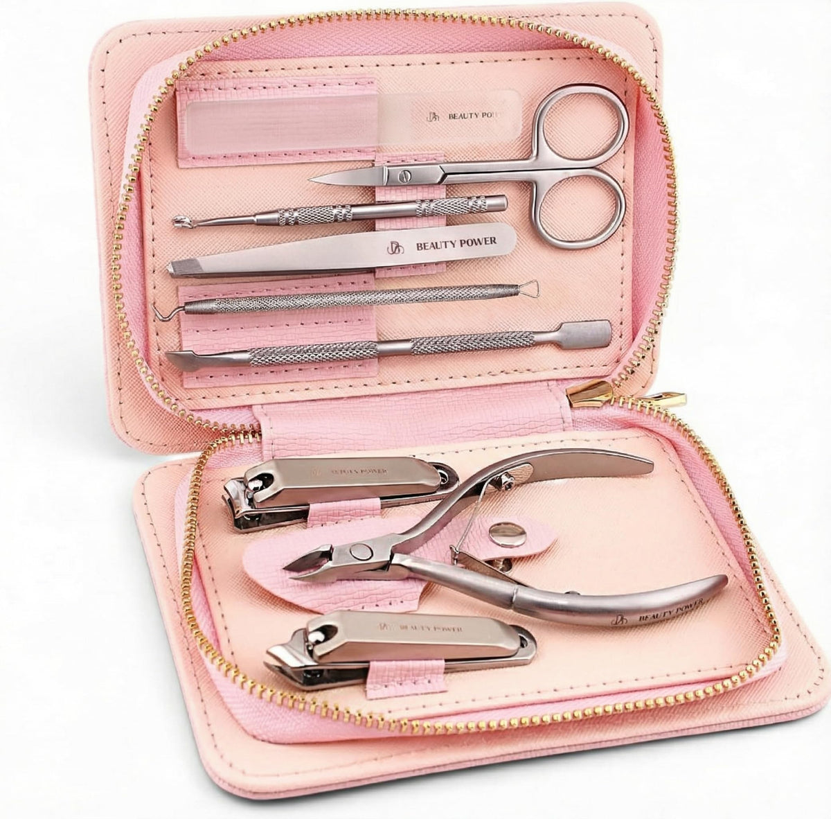 Beauty Power front packaging showing kit and pink accent for gift-ready presentation