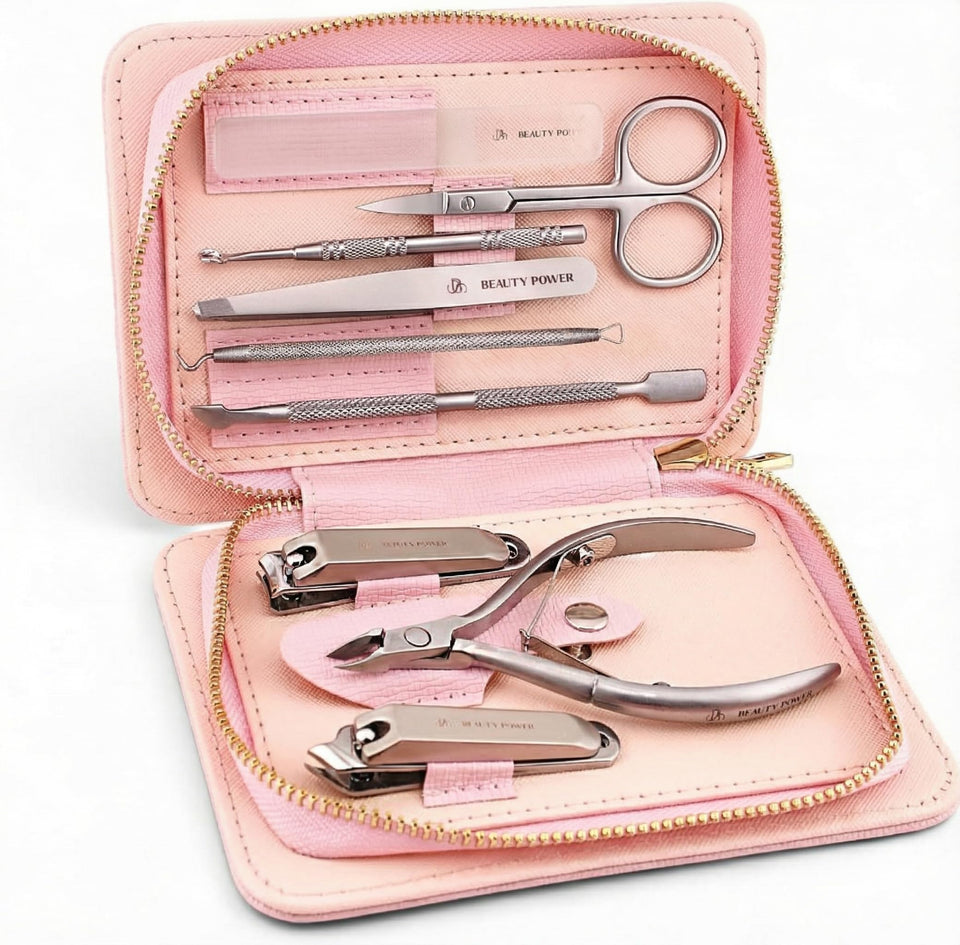 Beauty Power front packaging showing kit and pink accent for gift-ready presentation