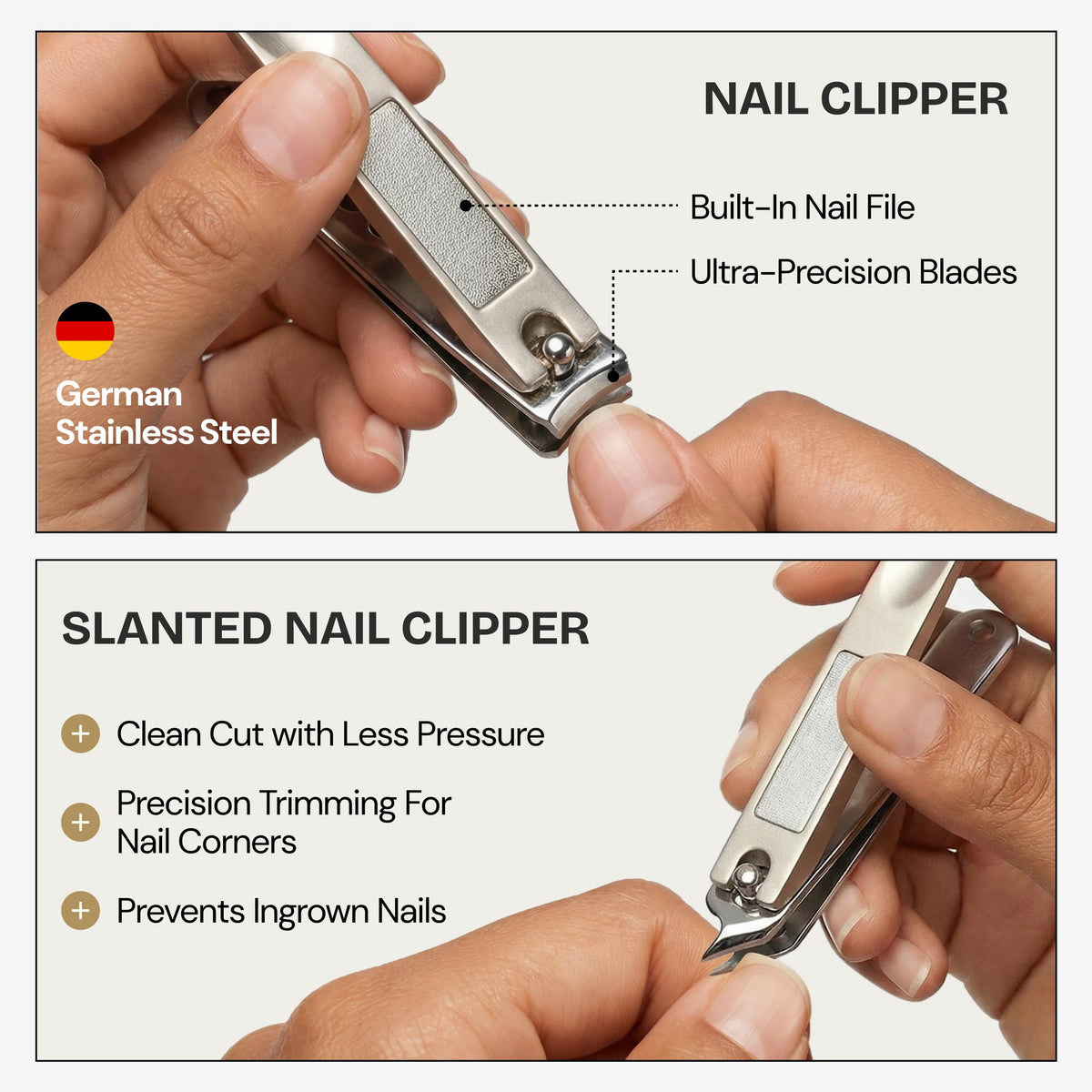 Beauty Power nano file texture detail for smooth, split-preventing finishes