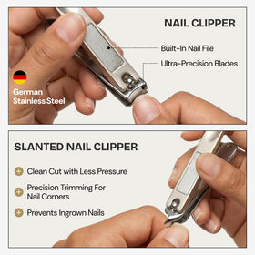 Beauty Power nano file texture detail for smooth, split-preventing finishes