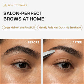 Beauty Power matte non-slip grip detail for stable, comfortable handling