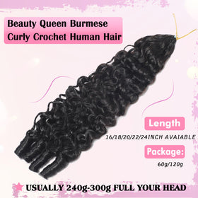 Beauty Queen gift box with crochet hook included for quick beginner installs