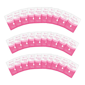 Beauty7 front pack showing 30 individually wrapped soothing wipes for convenient use