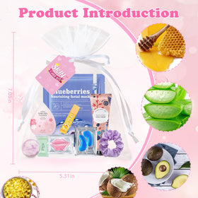 Beauty Bar close-up of a single collagen face mask sheet highlighting hydrating texture