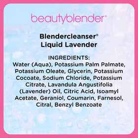 beautyblender sponge rinsed under water demonstrating quick-rinse benefit