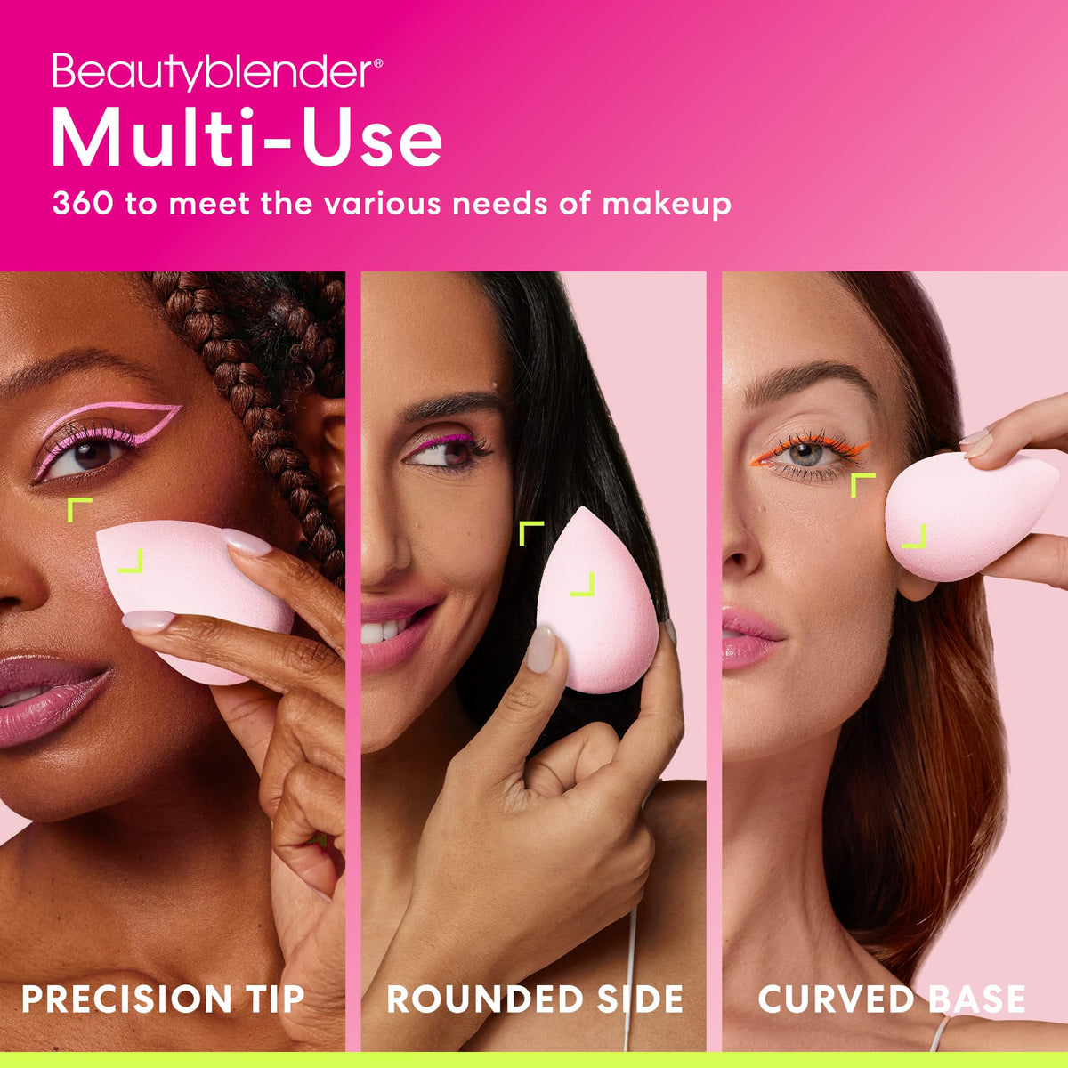 beautyblender damp sponge expanded to show aqua-activated performance