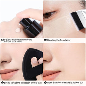 BEAUTYFACTOR handle and ferrule detail highlighting silver finish and secure grip