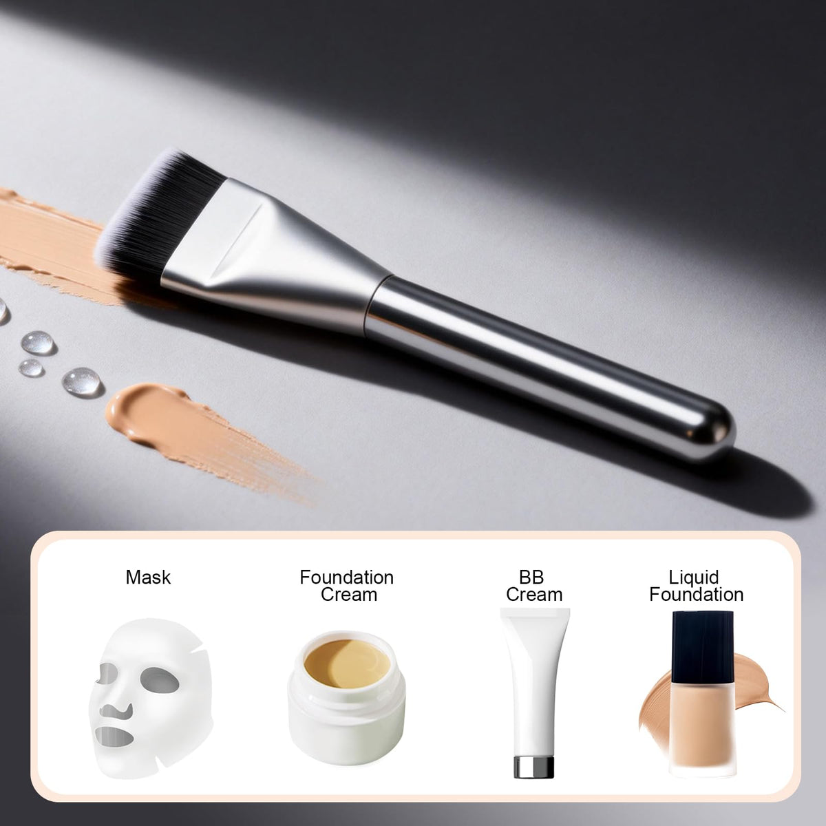 BEAUTYFACTOR brush on vanity suggesting daily routine convenience and style