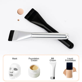 BEAUTYFACTOR brushes on vanity in lifestyle setting signaling professional finish
