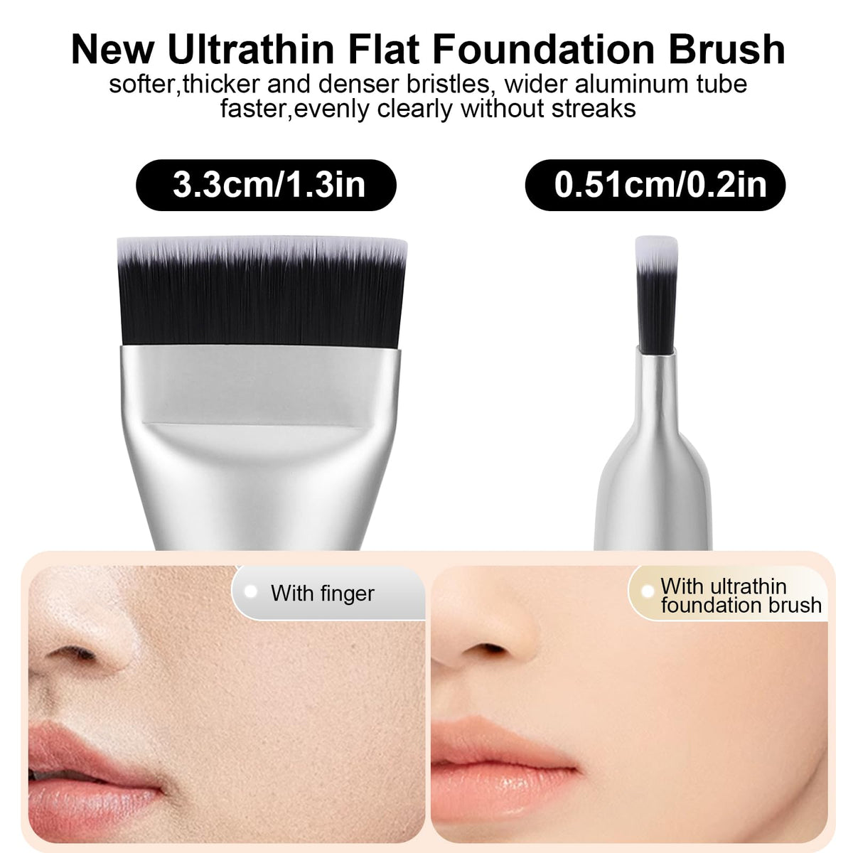BEAUTYFACTOR teardrop sponge close-up showing soft texture for flawless patting
