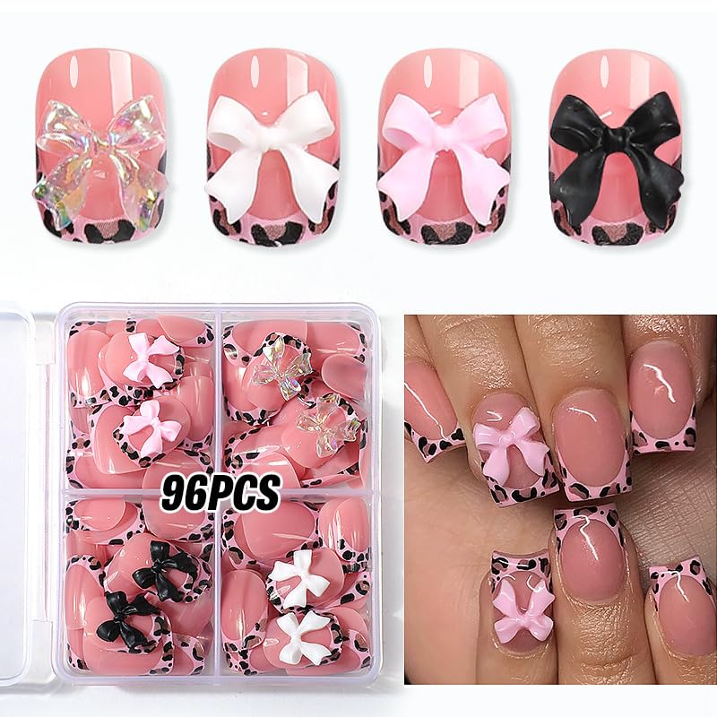 BEAWTH front packaging showing full 96-piece nail kit for instant manicures