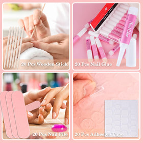 Bebbtiy holographic pink bag holding kit, showing stylish retail-ready packaging