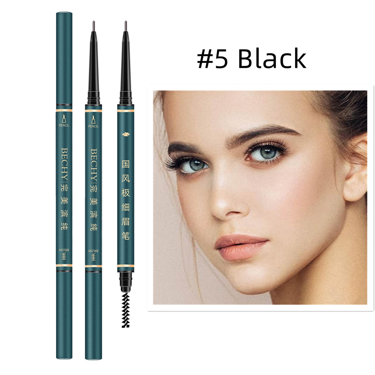 BECHY close-up of ultra-fine 1.5mm pencil tip for precise strokes