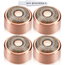 BECHY front view of four Gen3 replacement heads and brush showing complete pack benefit