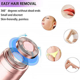 BECHY product on bathroom vanity in use benefit: discreet daily grooming solution