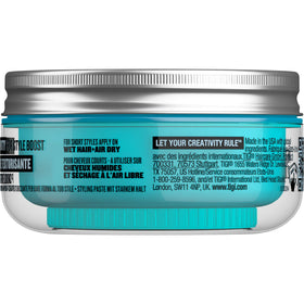 Bed Head lifestyle shot of textured street style demonstrating lasting, natural finish