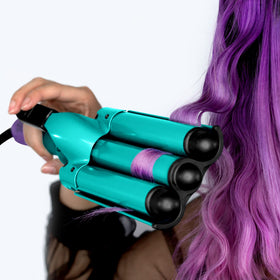 Bed Head Wave Affair heat-protective glove and accessories included for safer styling