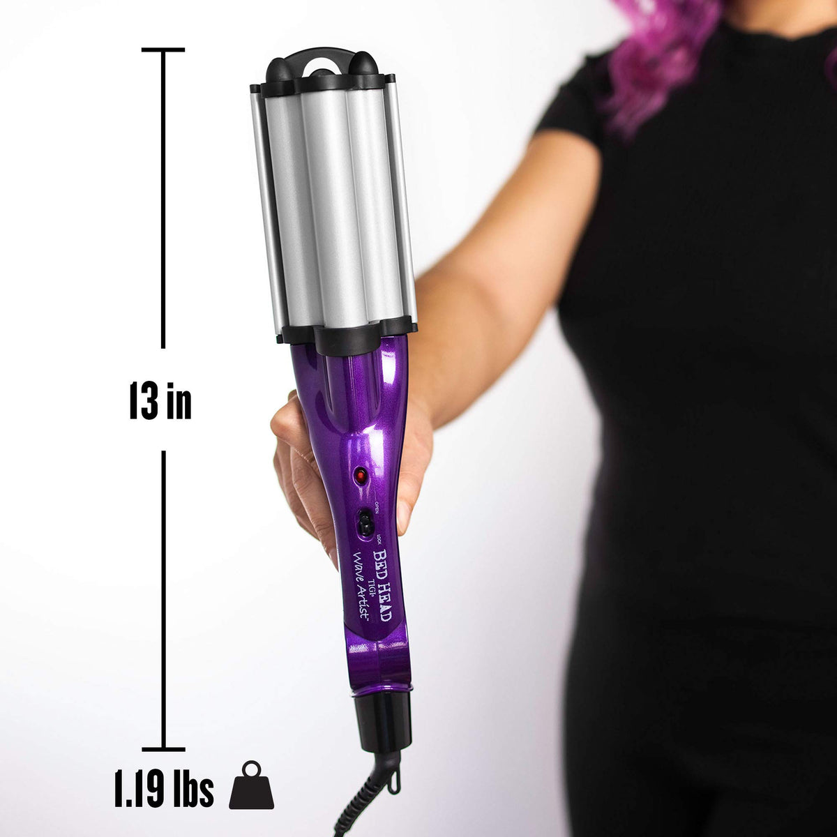 Bed Head swivel cord and dual-voltage plug ready for tangle-free styling worldwide