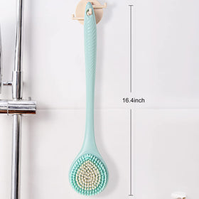 BEDELITE wet bristles with soap lather highlighting thorough cleaning and gentle scrub