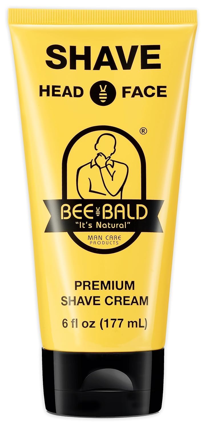Bee Bald front packaging showing clean branding and 6 fl oz size benefit