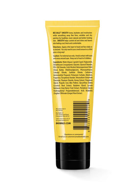 Bee Bald texture close-up of cream absorbing quickly for light hydration