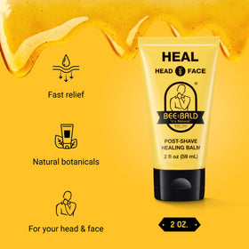 Bee Bald creamy texture spread absorbing quickly for fast relief