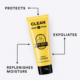 Bee Bald included in a travel kit for portable everyday grooming