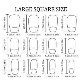 Bee Daisy scale comparison on finger illustrating size options and fit guidance