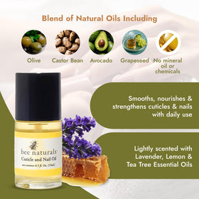 Bee Naturals applicators pen and brush displayed, makes precise application easy