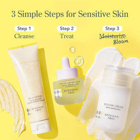 Beekman 1802 cruelty-free badge emphasizing ethical, animal-friendly formula