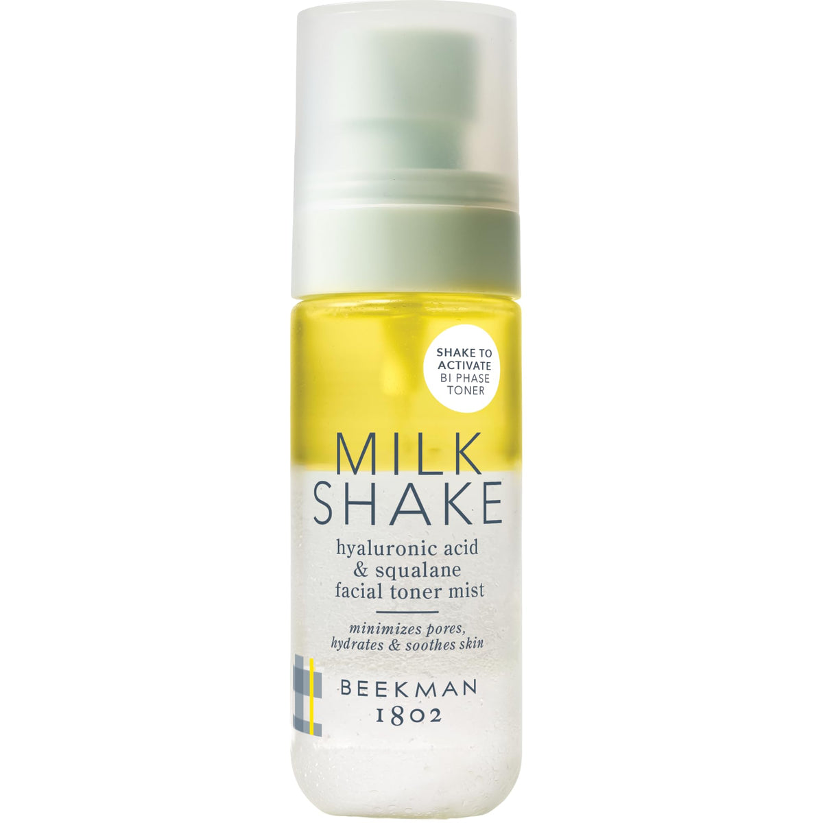 Beekman 1802 front bottle shot showing clean milky toner benefit