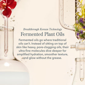 Beekman 1802 label detail focusing on key ingredients for transparent ingredient benefit