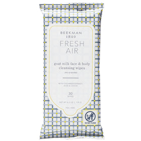 Beekman 1802 pack front showing Fresh Air label and travel convenience