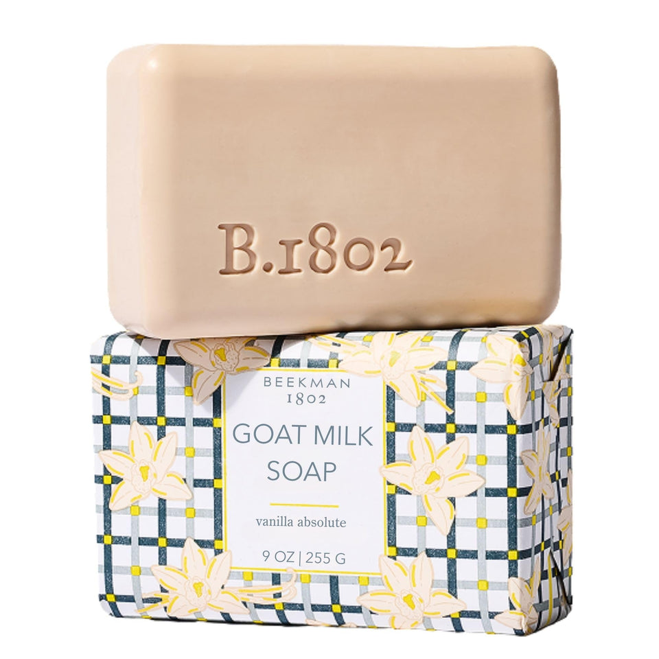 Beekman 1802 front packaging showing vanilla absolute and 9 oz size