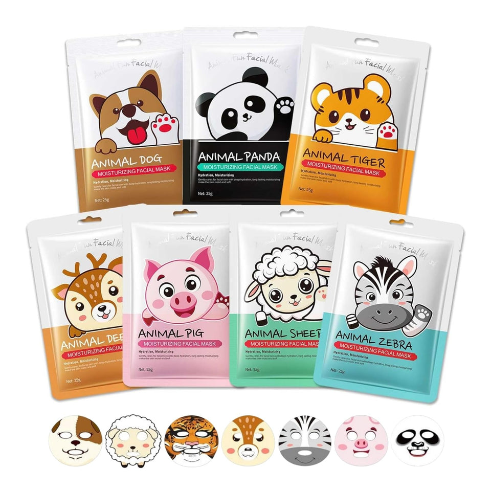 Beenefits front packaging showing seven animal masks and gift appeal