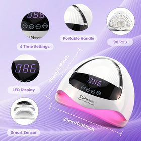 BEENLE close detail of 90 LEDs illustrating even light distribution benefit
