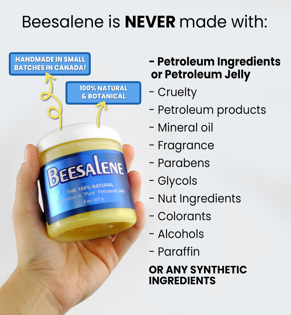Beesaluxe Beesalene creamy texture close-up highlighting smooth spreadability benefit
