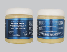 Beesaluxe Beesalene ingredient label close-up highlighting natural formulation benefit